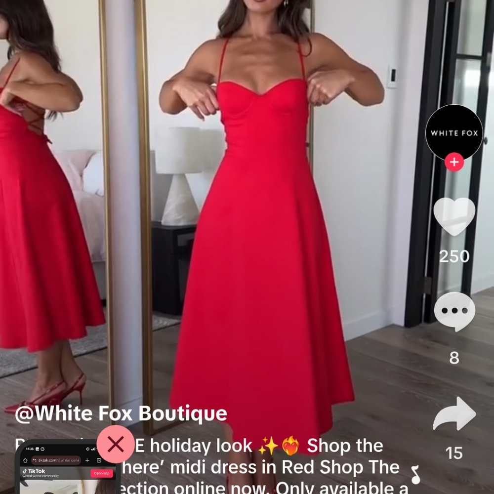 White Fox Boutique Wanna Be There NWT